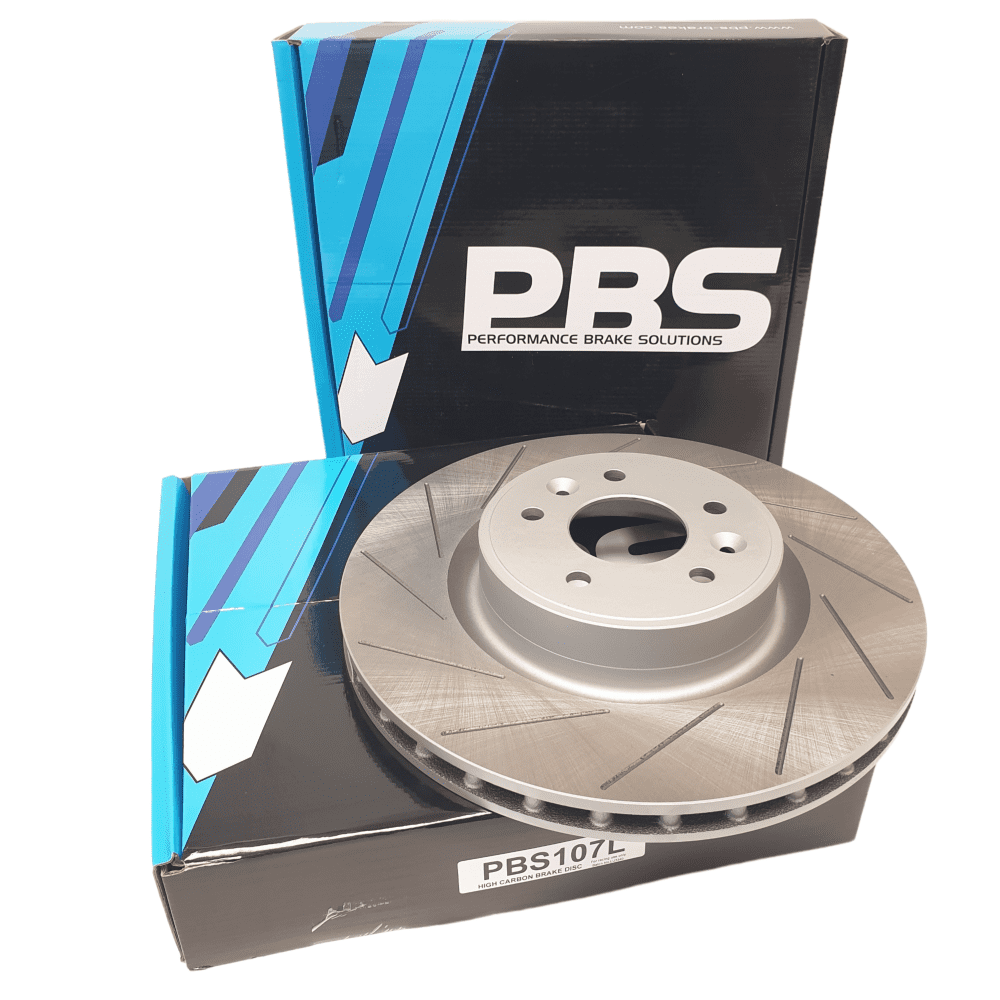 PBS PRORACE FRONT GROOVED BRAKE DISCS RENAULT MEGANE RS MK3 250 265 275