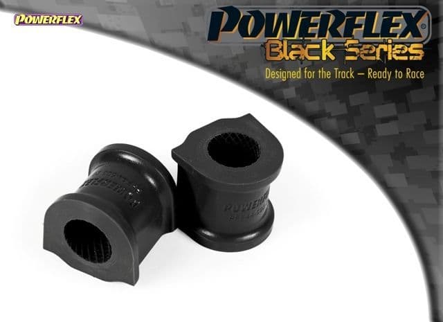 POWERFLEX BLACK FRONT ANTI ROLL BAR BUSH 26MM MITSUBISHI COLT 2002 - 2012