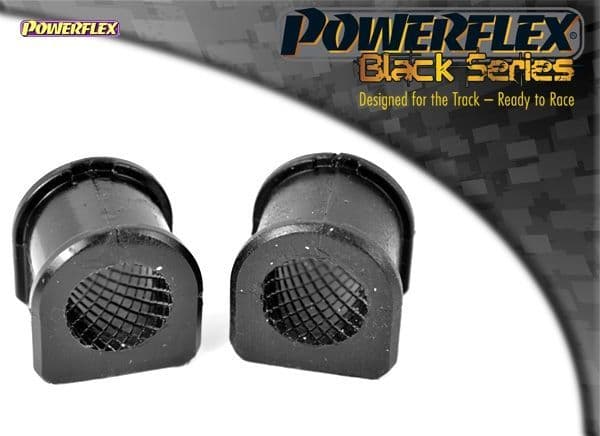 POWERFLEX BLACK FRONT ANTI ROLL BAR MOUNT 25.5MM, MPS ONLY MAZDA MAZDA 3 MAZDA 3 BK (2004-2009)