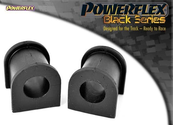 POWERFLEX BLACK FRONT ANTI ROLL BAR MOUNTING BUSH 22MM MAZDA MX-5, MIATA, EUNOS MK2 NB (1998-2005)