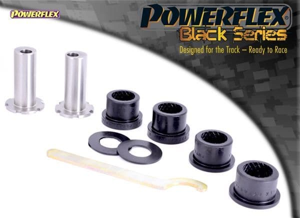 POWERFLEX BLACK FRONT ARM FRONT BUSH, CAMBER ADJUSTABLE MITSUBISHI EVOLUTION X CZ4A 10/07-05/16