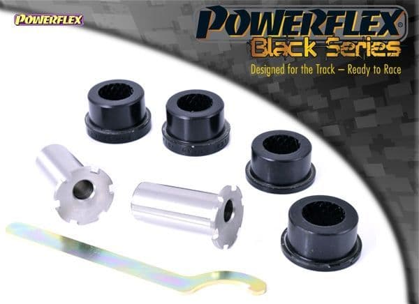 POWERFLEX BLACK FRONT ARM REAR BUSH CAMBER ADJUST SUBARU BRZ 2012 ON