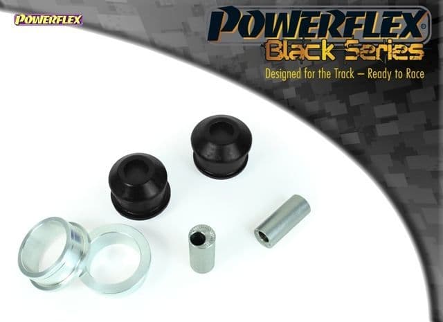 POWERFLEX BLACK FRONT ARM REAR BUSH CASTER OFFSET NISSAN MICRA K12 - GEN3 (2003 - 2010)