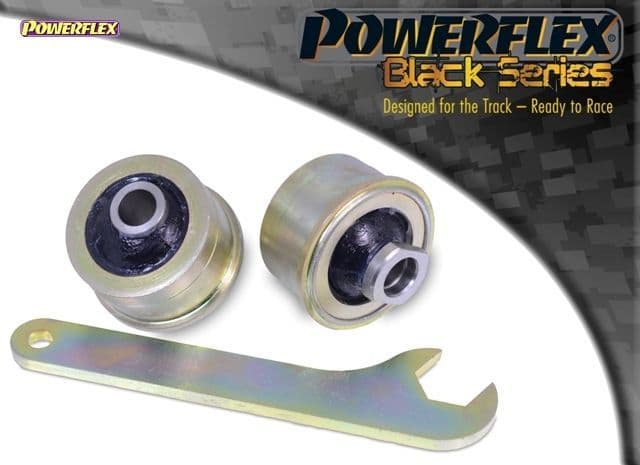 POWERFLEX BLACK FRONT WISHBONE REAR BUSH ANTI-LIFT & CASTER ADJ SUBARU LEGACY LEGACY BM, BR 09-14