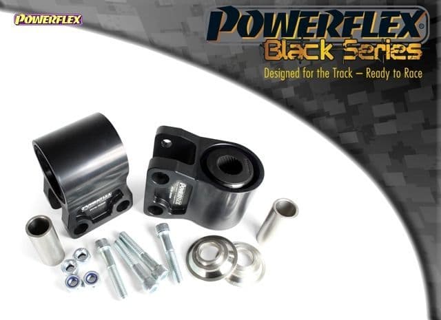POWERFLEX BLACK FRONT WISHBONE REAR BUSH ANTI-LIFT & CASTER OFFSET MAZDA MAZDA 3 MAZDA 3 BK 04-09