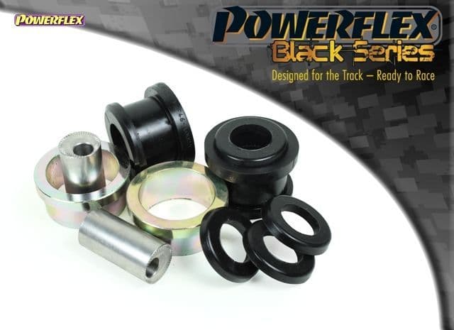 POWERFLEX BLACK FRONT WISHBONE REAR BUSH CASTER OFFSET NISSAN MICRA K14 - GEN5 (2017 - ON)