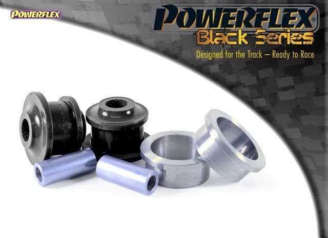 POWERFLEX BLACK FRONT WISHBONE REAR BUSH MITSUBISHI COLT 2002 - 2012