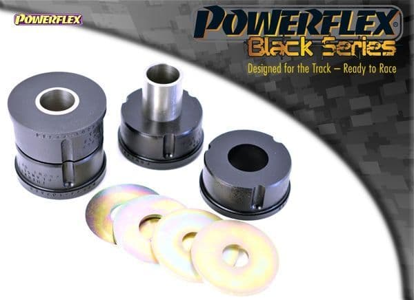 POWERFLEX BLACK FRONT WISHBONE REAR BUSH MITSUBISHI EVOLUTION IV, V & VI RS/GSR 1996 - 2001