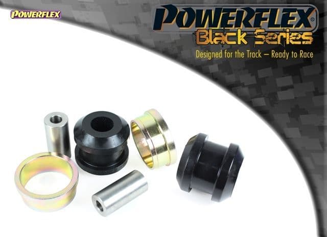 POWERFLEX BLACK FRONT WISHBONE REAR BUSH NISSAN PULSAR C13 2014 - 2018