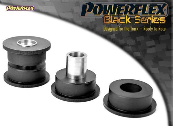 POWERFLEX BLACK FRONT WISHBONE REAR BUSH SUBARU IMPREZA TURBO INC. WRX & STI GD,GG (2000 - 2007)