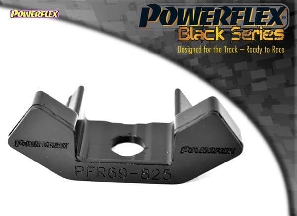 POWERFLEX BLACK GEARBOX REAR MOUNT INSERT SUBARU BRZ 2012 ON