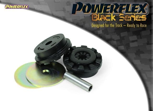 POWERFLEX BLACK LOWER ENGINE MOUNT LARGE BUSH 30MM OVAL BRACKET MAZDA MAZDA 2 2003 - 2007