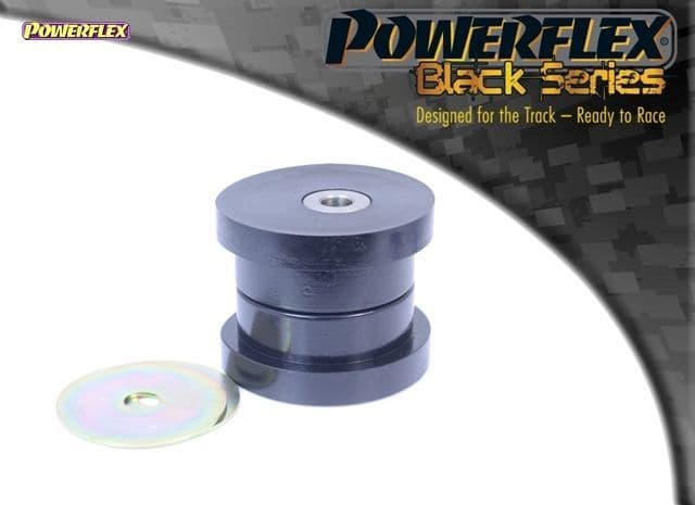 POWERFLEX BLACK LOWER ENGINE MOUNT LARGE BUSH ROUND BRACKET MAZDA MAZDA 2 2003 - 2007