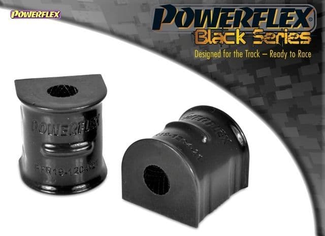 POWERFLEX BLACK REAR ANTI ROLL BAR TO CHASSIS BUSH 18MM MAZDA MAZDA 3 MAZDA 3 BK (2004-2009)