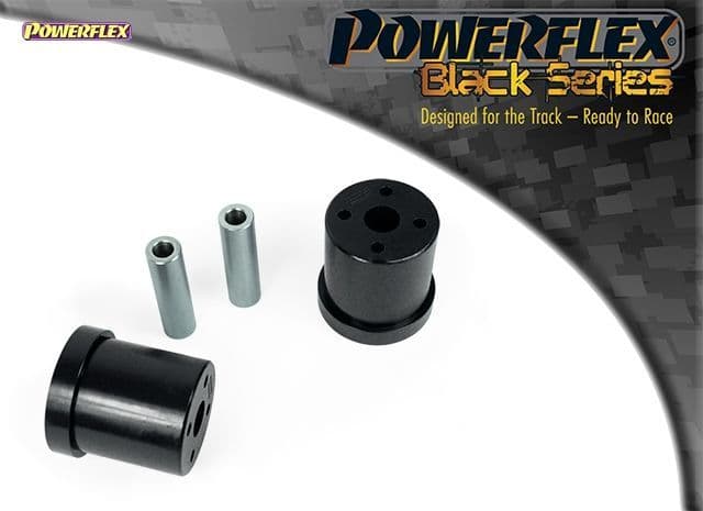 POWERFLEX BLACK REAR BEAM TO CHASSIS BUSH MAZDA MAZDA 2 DE 2007-
