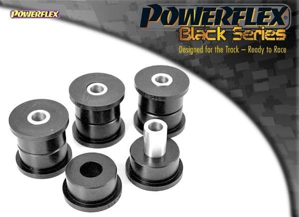 POWERFLEX BLACK REAR LOWER TRAILING ARM BUSH TOYOTA COROLLA MODELS COROLLA AE86 (1984 - 1987)