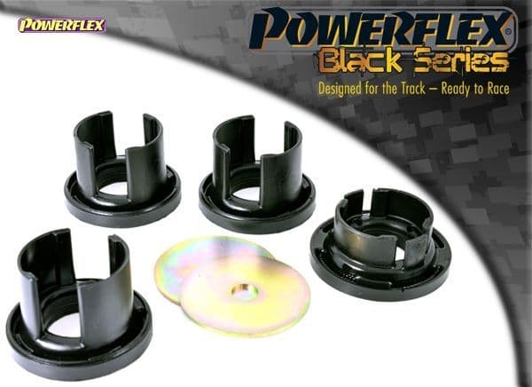 POWERFLEX BLACK REAR SUB FRAME FRONT BUSH INSERT SUBARU IMPREZA GR, GH (07-11) & WRX + STI (07-14)
