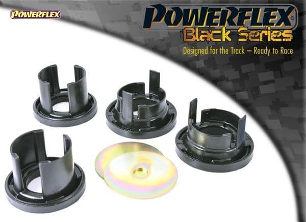 POWERFLEX BLACK REAR SUB FRAME REAR BUSH INSERT SUBARU IMPREZA GR, GH (07-11) & WRX + STI (07-14)
