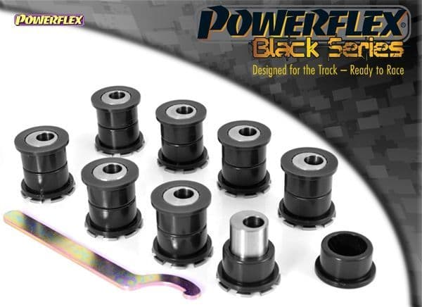 POWERFLEX BLACK REAR UPPER ARM BUSH - CAMBER ADJUST NISSAN 200SX - S13, S14, & S15
