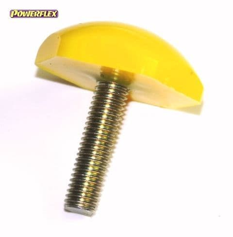 POWERFLEX BUMP STOP WITH M10X38MM FIXING STUD 48MM X 16MM BS2060