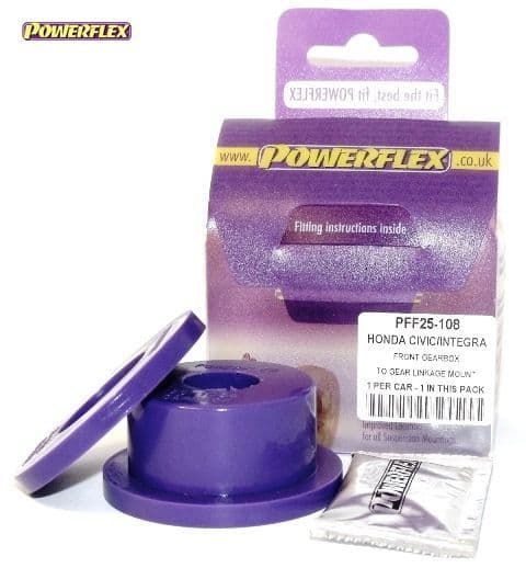 POWERFLEX GEAR LINKAGE TO GEARBOX MOUNT HONDA CIVIC EG4/5/6,EJ1/2 92-95 CRX DEL SOL 92-95