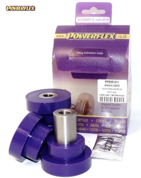 POWERFLEX REAR LOWER WISHBONE FRONT BUSH HONDA S2000 1999-2009