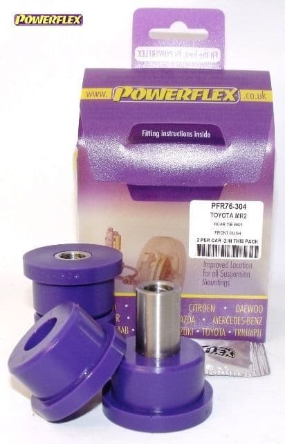POWERFLEX REAR TIE BAR FRONT BUSH TOYOTA MR2 GEN2 SW20 (1989 - 1999) PFR76-304
