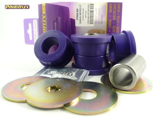 POWERFLEX REAR TRAILING ARM FRONT BUSH SUBARU IMPREZA GR, GH (07-11) & WRX + STI (07-14)