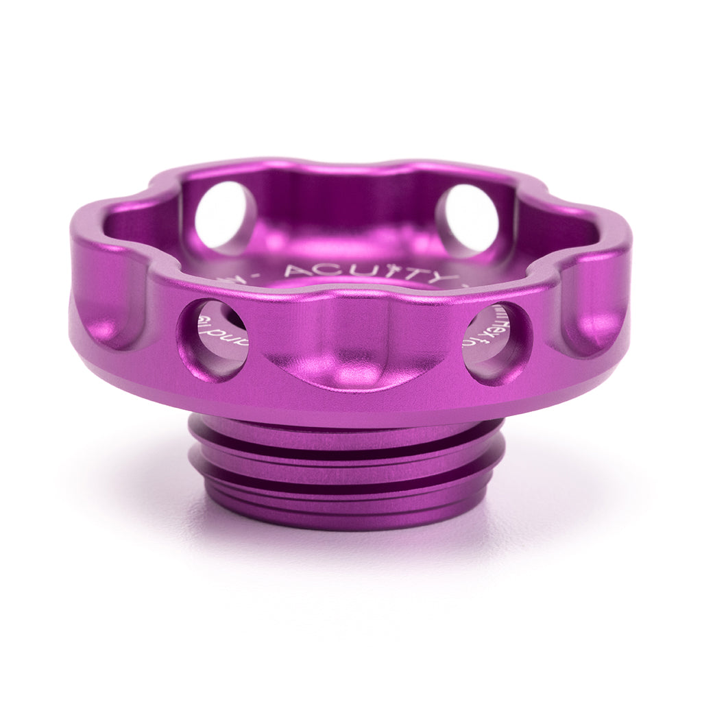 ACUITY Podium Oil Cap in Satin Purple for Hondas/Acuras