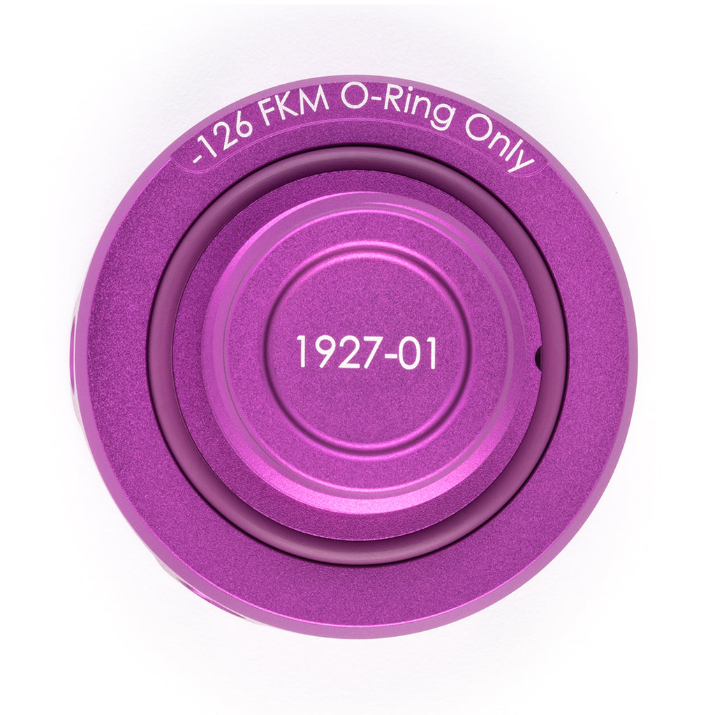 ACUITY Podium Oil Cap in Satin Purple for Hondas/Acuras