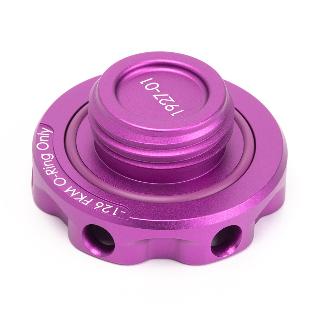 ACUITY Podium Oil Cap in Satin Purple for Hondas/Acuras