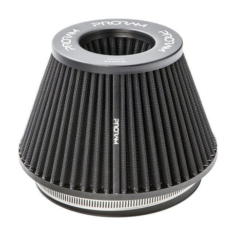 RAMAIR PRORAM 80MM OD NECK MEDIUM CONE AIR FILTER WITH VELOCITY STACK