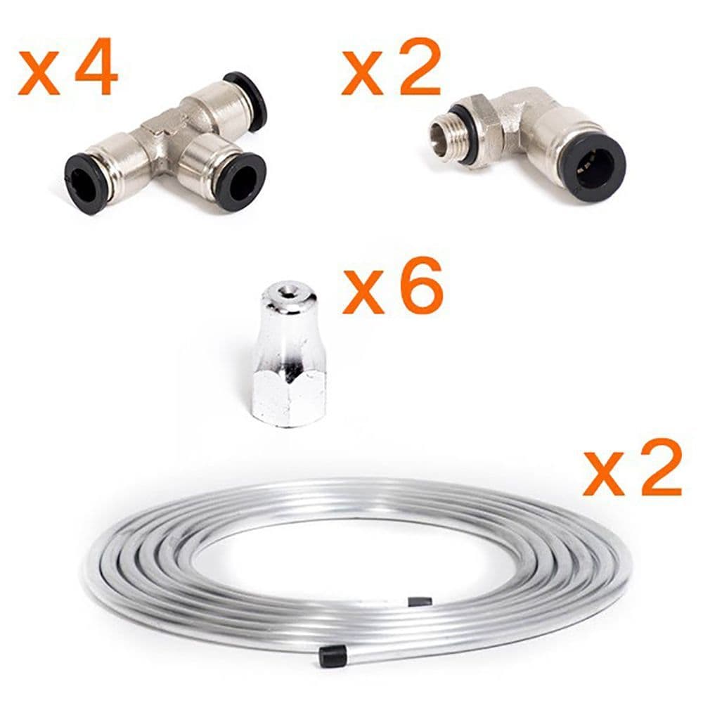 RRS ECOFIREX FIA MECHANICAL FIRE EXTINGUISHER 4.25L COMPLETE KIT