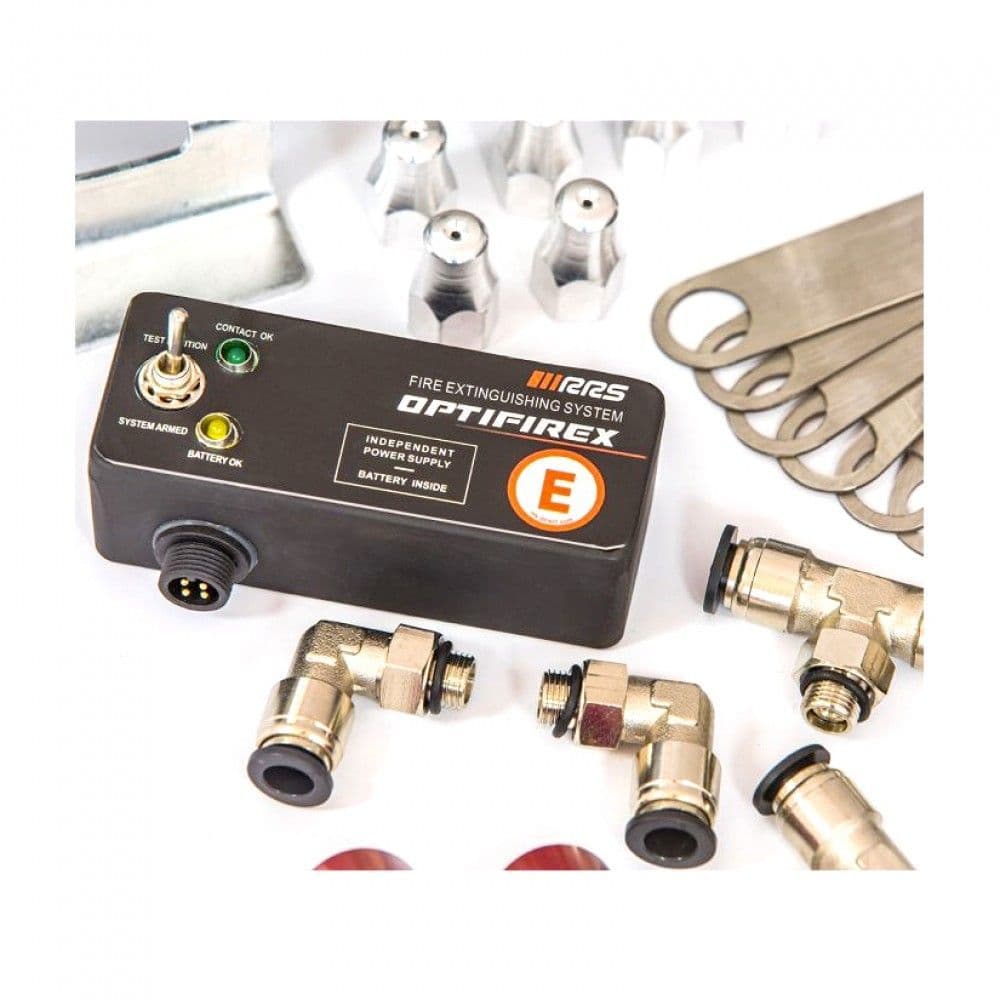RRS OPTIFIREX FIA ELECTRIC FIRE EXTINGUISHER 4.25L COMPLETE KIT