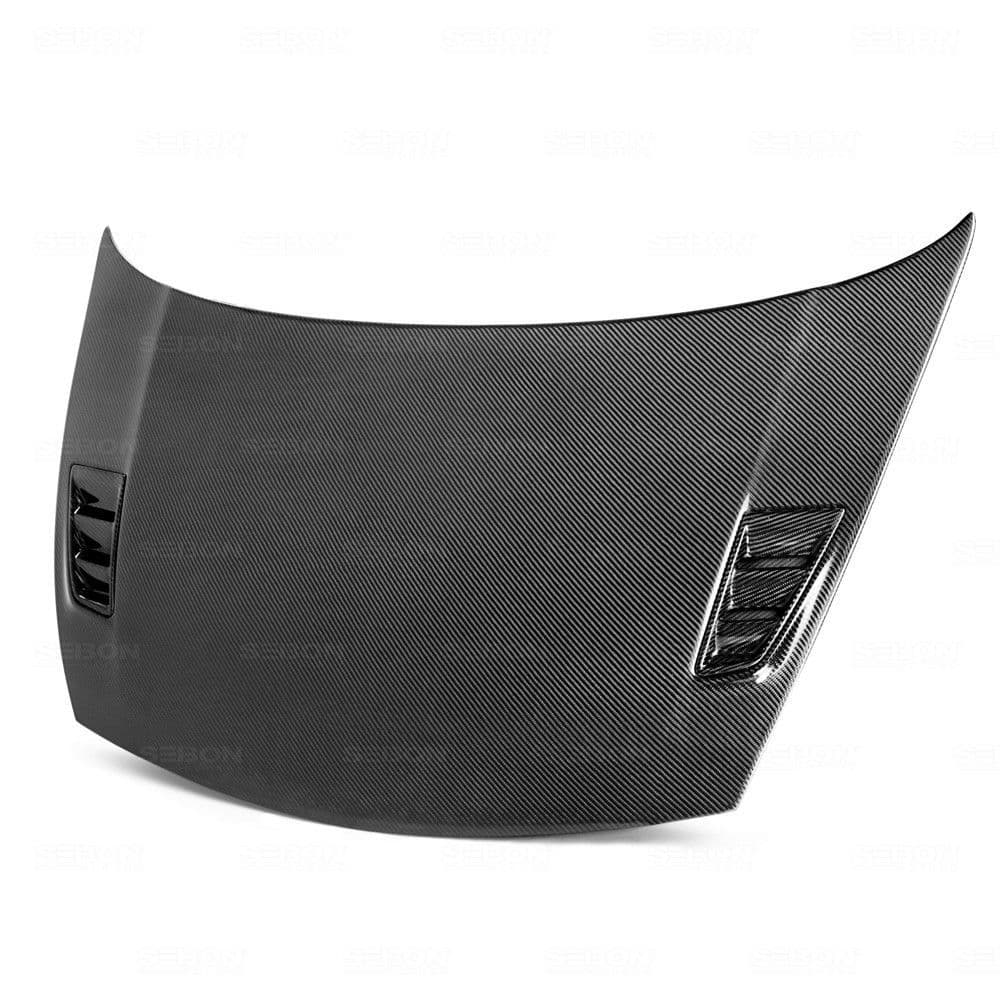 SEIBON HONDA CIVIC 4DR JDM 06>10 MGII-STYLE CARBON FIBRE BONNET