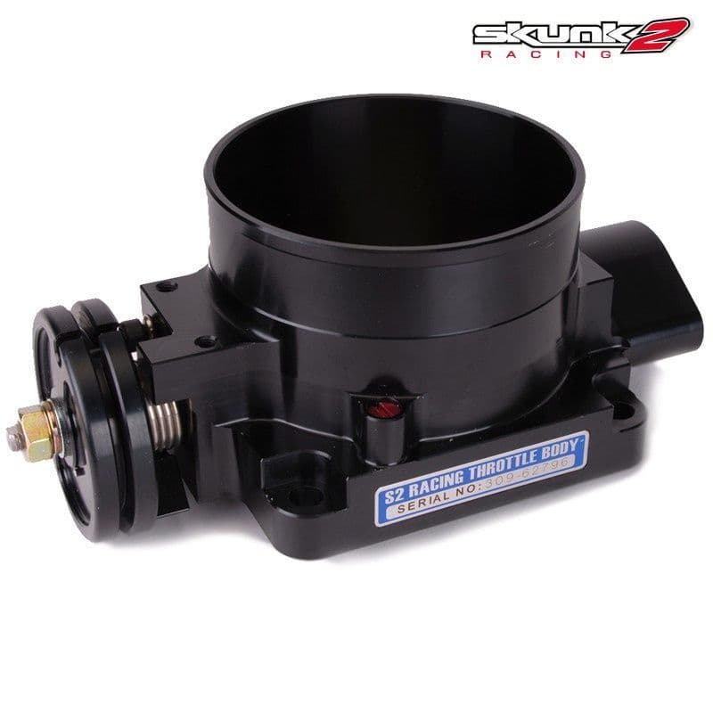 SKUNK2 90MM PRO SERIES BILLET THROTTLE BODY BLACK