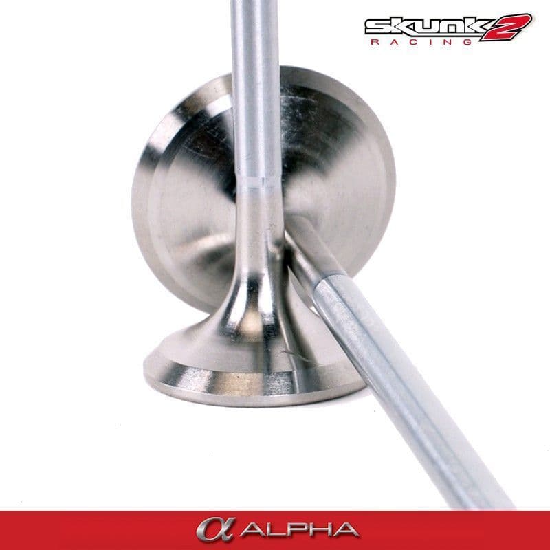 SKUNK2 ALPHA SERIES VALVES STOCK SIZE STANDARD COMPRESSION HONDA K-SERIES VTEC
