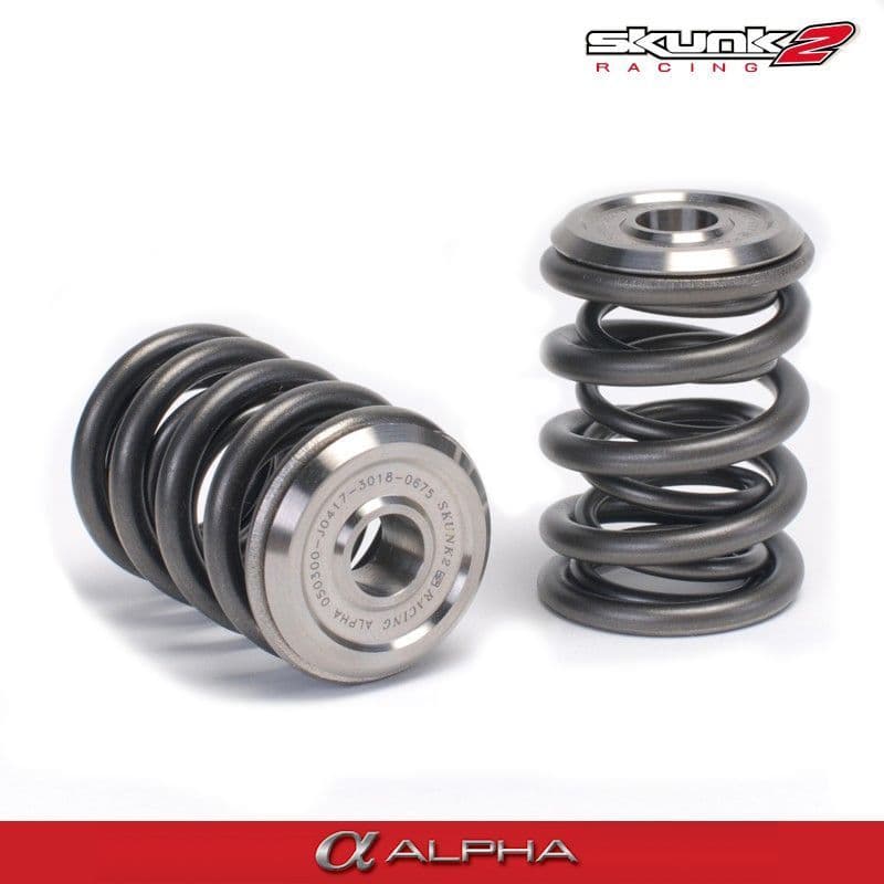 SKUNK2 HONDA ALPHA VALVE SPRING AND TITANIUM RETAINER KIT B-SERIES