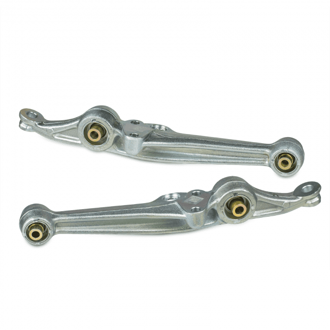 SKUNK2 RACING FRONT LCA SPHERICAL BEARING HONDA 92-95 CIVIC 94-01 INTEGRA CLEAR ANODIZED main image 0