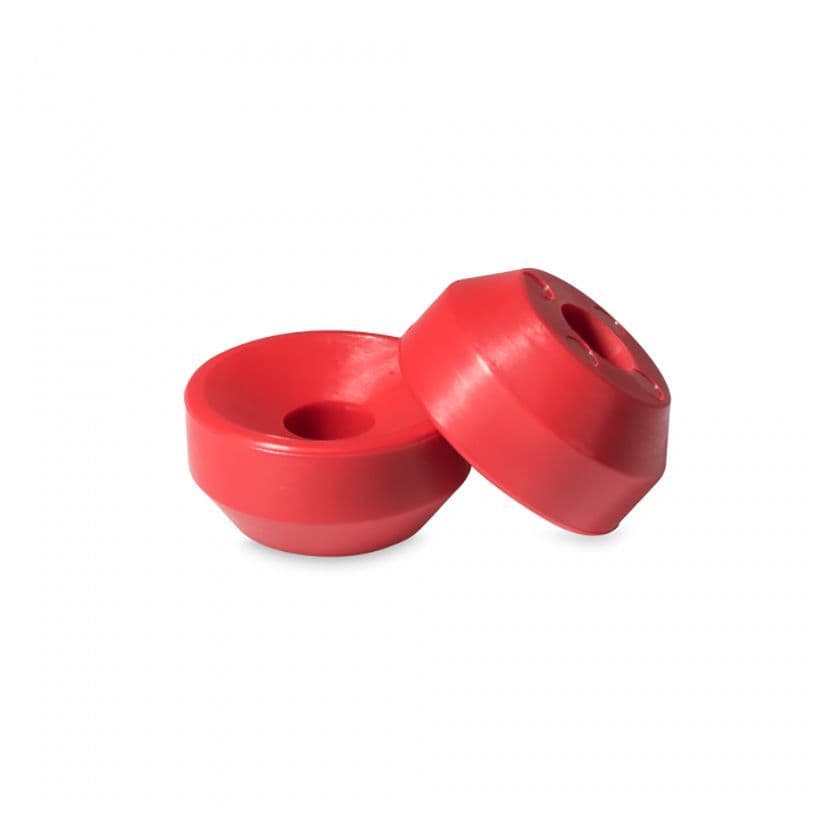 SKUNK2 RACING SPORT SHOCK UPPER MOUNT BUSHINGS RED POLYURETHANE