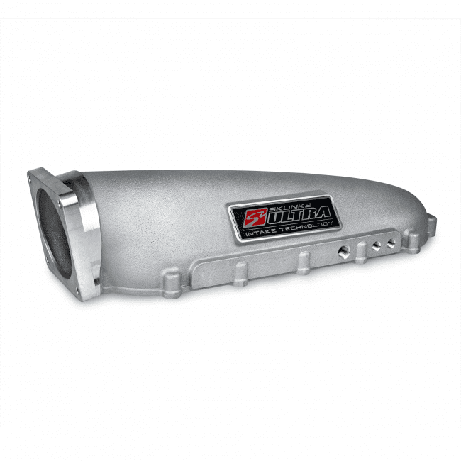 SKUNK2 RACING ULTRA RACE SIDE-FEED PLENUM - B/D SERIES - SILVER