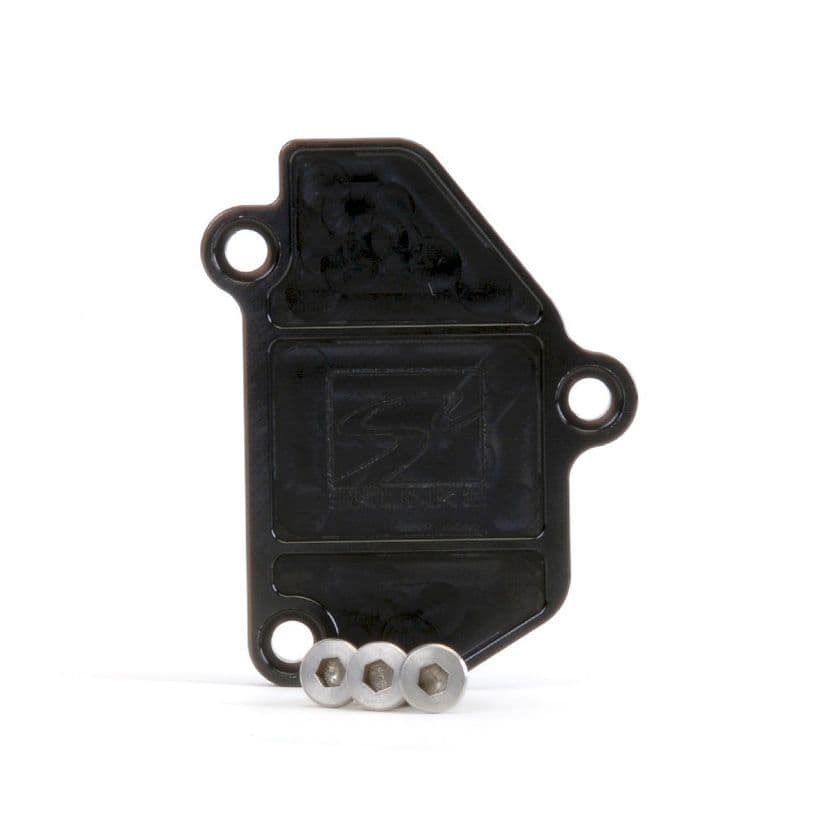 SKUNK2 VTEC BLOCK OFF PLATE BLACK HONDA B-SERIES