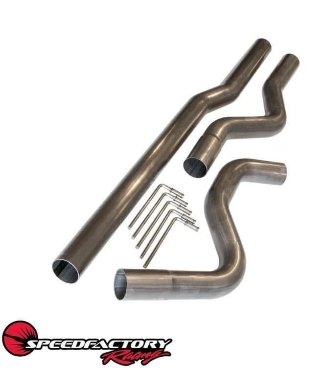 SPEEDFACTORY 3" STAINLESS EXHAUST PIPING KIT HONDA CIVIC 92-00 INTEGRA 94-01