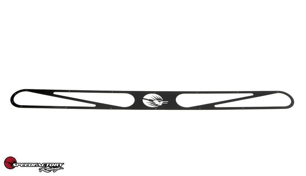 SPEEDFACTORY RACING ALUMINUM REAR BUMPER DIFFUSER - 1PC DESIGN MATTE BLACK