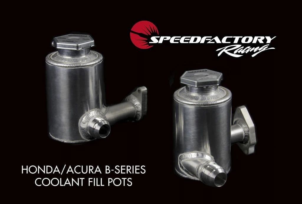 SPEEDFACTORY RACING B16 FILL POT W -16AN FITTINGS