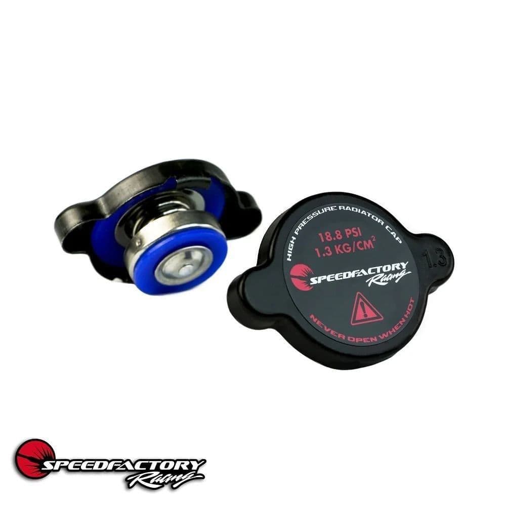 SPEEDFACTORY RACING HIGH PRESSURE BLACK RADIATOR CAP - 18.8 PSI