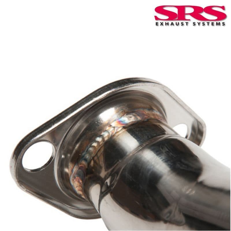 SRS EXHAUST SYSTEMS G35 AXLEBACK SYSTEM STAINLESS STEEL (CIVIC EG EK DEL SOL 92-00 3DR)