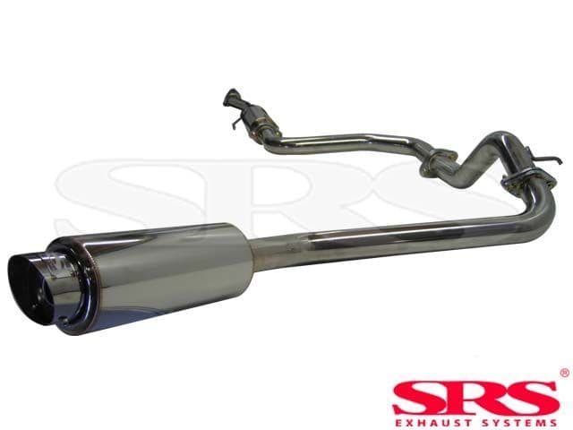 SRS EXHAUST SYSTEMS G50 CATBACK SYSTEM STAINLESS STEEL (HONDA CRX 87-93)