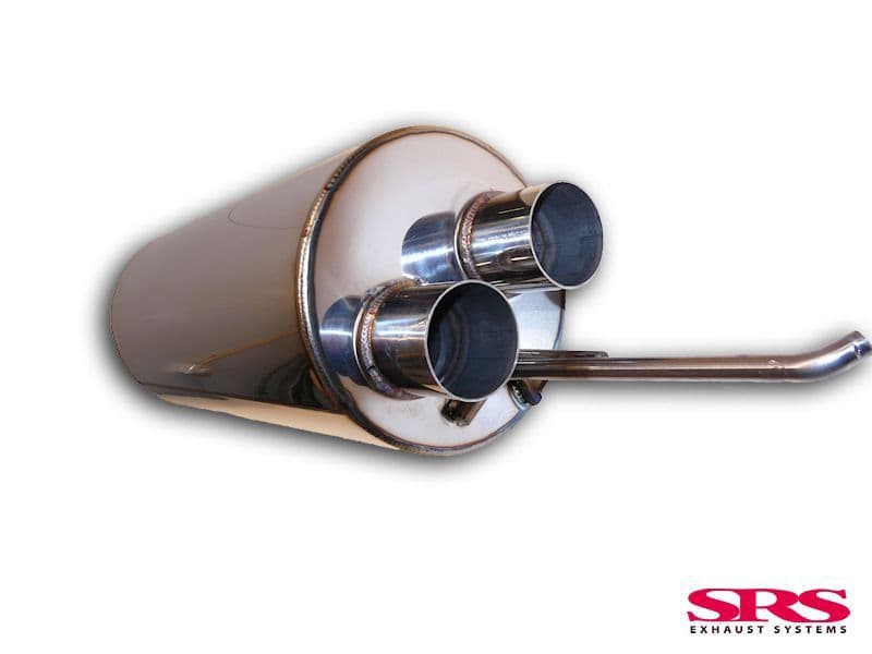 SRS EXHAUST SYSTEMS G600 CATBACK SYSTEM STAINLESS STEEL (CIVIC 07-12 3/5DR 1.8I TYPE-S)