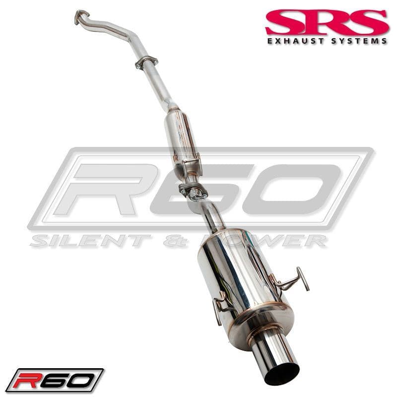 SRS EXHAUST SYSTEMS R60 CATBACK SYSTEM TÜV (HONDA CIVIC EP3 TYPE R)